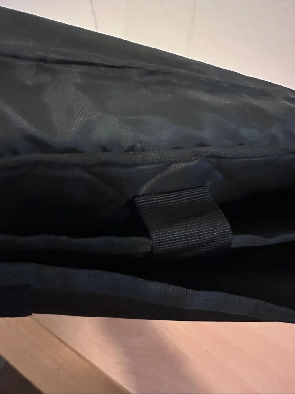 Black Crossbody Messenger Bag for Women or Men